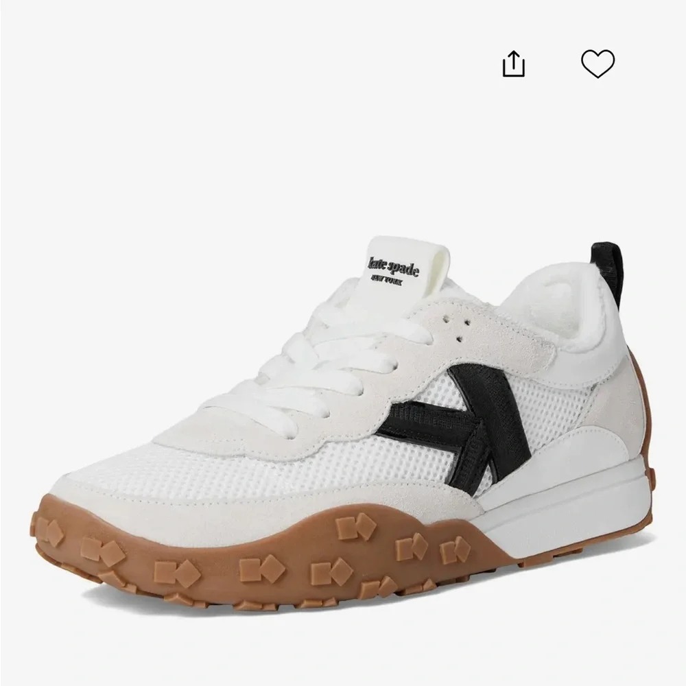 Kate Spade Cream and Black Casual Sneakers - Picture 7 of 12